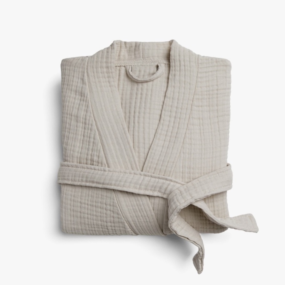 Parachute Cloud Cotton Robe in Bone